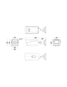 Uniview IPC2B18SS-ADF28K-I1-BK black 8MP 4K bullet camera 2
