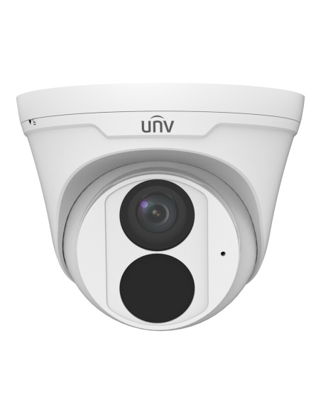 Uniview IPC3618LE-ADF28KM-H-BK turret camera, front view Uniview IPC3618LE-ADF28KM-H-BK turret camera, front view