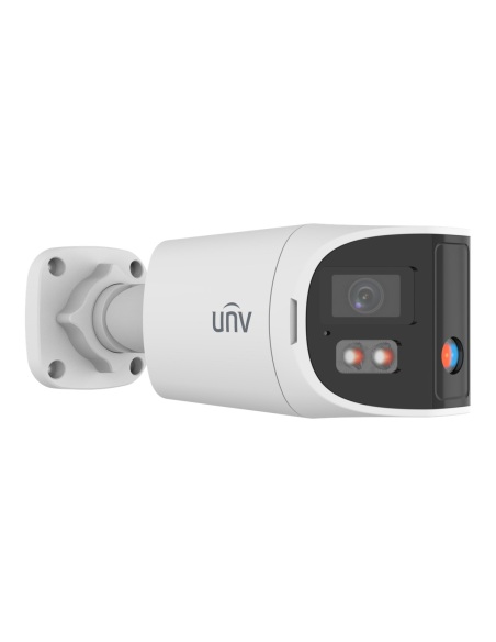Uniview IPC2K28SE-ADF28KMC-DL-I0 8MP 180° dual-lens bullet camera, side view