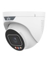 Uniview IPC3638SS-ADF28KMC-I1-BK tri-guard turret camera (shown in white; this model has a black housing)