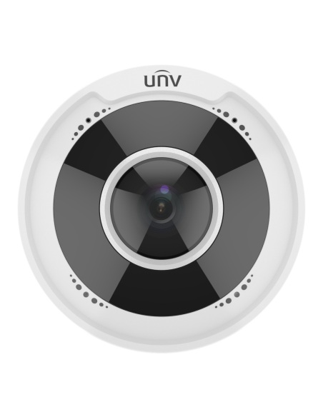 Uniview IPC815SB-ADF14K-I0 5MP fisheye camera, front view