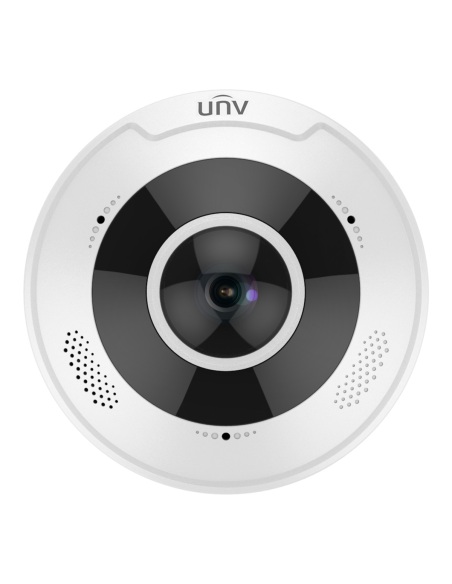 Uniview IPC86CEB-AF18KC-I0 12MP 360° fisheye camera, front view