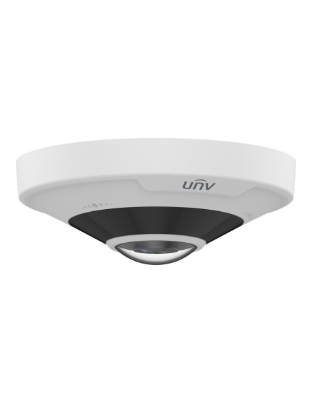Uniview IPC86CEB-AF18KC-I0 12MP 360° fisheye camera, side view