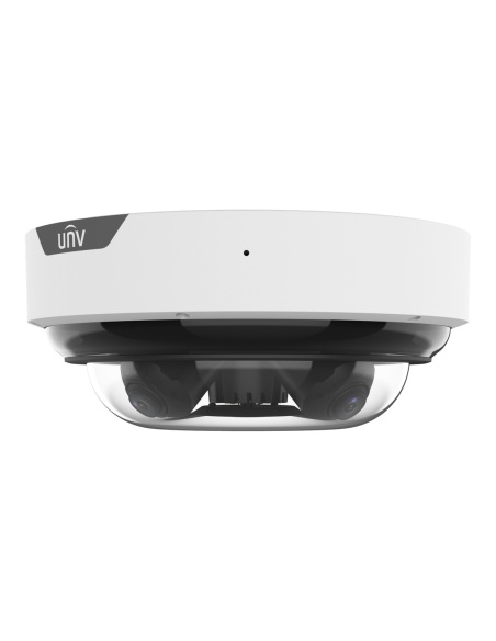 Uniview 4 x 5MP Multi-Sensor Camera, 2.7-13.5mm Varifocal Lenses, 50m IR, Hi-PoE - IPC8645EA-ADZKM-I1