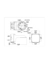 Uniview TR-JB07/WM03-F-IN dimension drawing