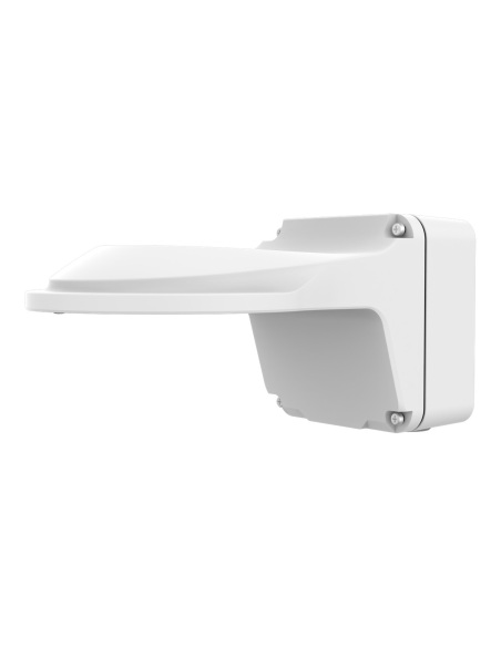 Uniview 4-Inch Dome Wall Mount with Junction Box, IPC323X Motorised Domes, White - TR-JB07/WM04-B-IN-V2