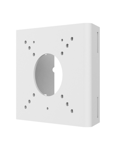 Uniview Bullet Pole Mount Bracket, 67-127 mm Poles, Stainless Straps, Black - TR-UP06-B-IN-BK