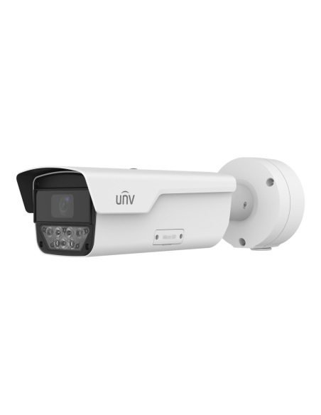 Uniview 4MP LPR Number Plate Camera, 8-32mm, 50m IR, Relays & Wiegand, PoE+ - PKC2641-Z80-IR-P