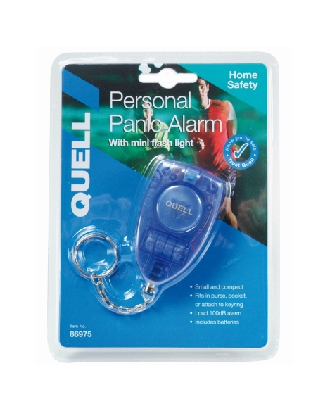 Personal Alarm Blue Loud Siren Duress