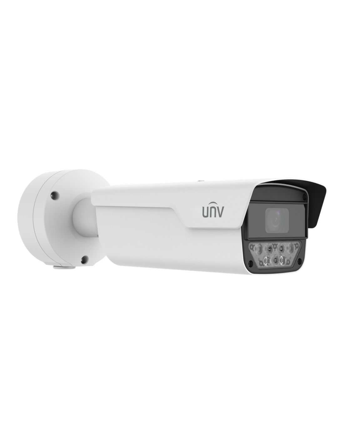 Uniview PKC2641-Z80-IR-P 4MP LPR number plate camera, side view