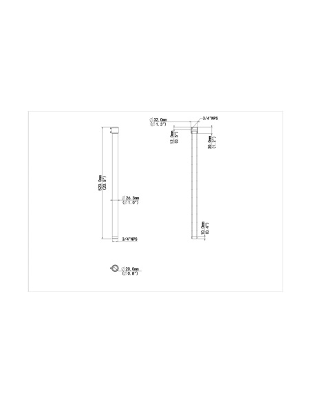 Uniview TR-SE24-A-IN dimension drawing