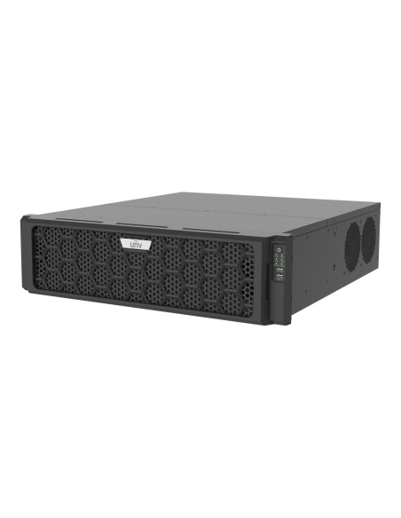 Uniview 128-Channel NVR, 32MP Recording, 8K HDMI, 16 Hot-Swap HDD Bays, RAID 0/1/5/6/10/50/60 - NVR516-128E-R