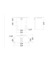 Uniview TR-CM06-D dimension drawing