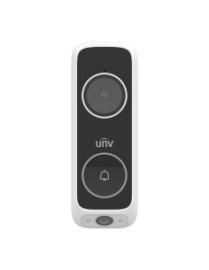 Uniview ED-525B-WB dual-camera video doorbell, front
