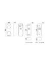 Uniview ED-525B-WB dimensions