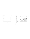 Uniview OEI-372S-H-W dimensions