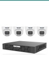 Uniview kit UV-K404-CH6: recorder and cameras included