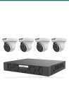Uniview kit UV-K404-LH8: recorder and cameras included
