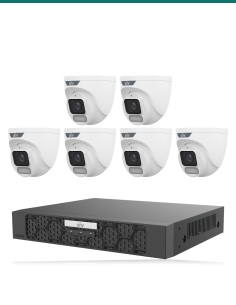Uniview kit UV-K806-CH8: recorder and cameras included