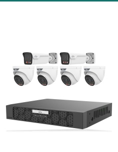 Uniview kit UV-K806-TG8: recorder and cameras included