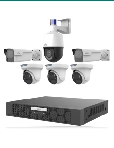 Uniview kit UV-K806-ACR: recorder and cameras included