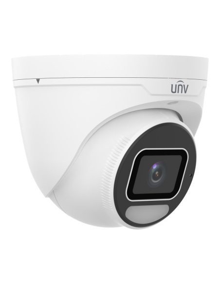 Uniview IPC3638SE-ADF28K-WP-I1 turret camera, angled view