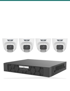 Uniview kit UV-K804-CH6: recorder and cameras included