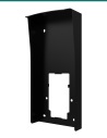 Akuvox S535 black on-wall rain cover — three-quarter view