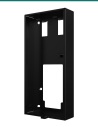 Akuvox S535 black thick on-wall mounting box — three-quarter view