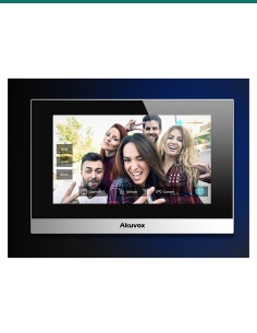Akuvox C313S silver indoor monitor — front 2