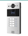 Akuvox R20B 4-button door phone — right three-quarter view