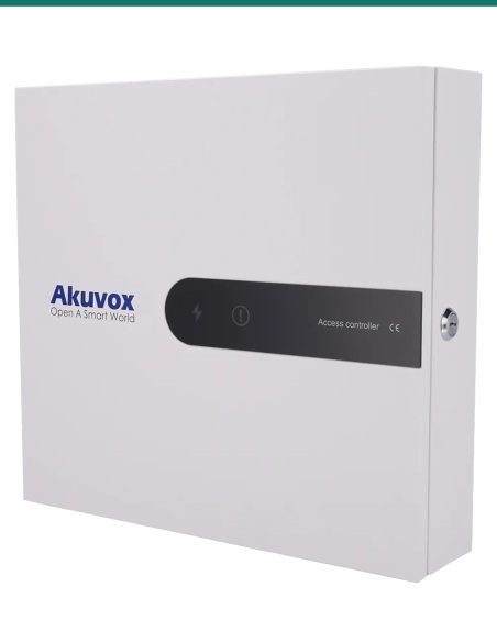 Akuvox A095S Light Grey Lockable Metal Box for A095S Access Controllers — AK-A095S-BOX