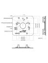 Dual Clamp Pole Mount Camera Bracket - VSBKTA152E