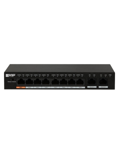 VIP Vision VSPOE-SWA8G 8-port Unmanaged Hi-PoE Network Switch