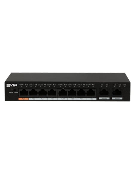 VIP Vision VSPOE-SWA8G 8-port Unmanaged Hi-PoE VSPOE-SWA8G