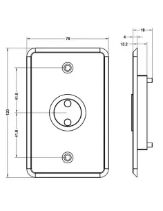 Watchguard ACDSW102 Touch Door Release Button 2
