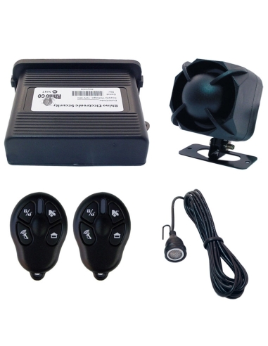 Rhino Car Alarm and Upgrade in One inc. 3 Point Engine Immobiliser and Glass Break Sensor