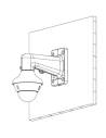 Right Angle Wall Mount Dome Bracket - VSBKTB305W