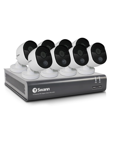 copy of Swann 2MP SWDVK-845808V Voice Controlled CCTV Home Security 8Camera Kit (8x8)
