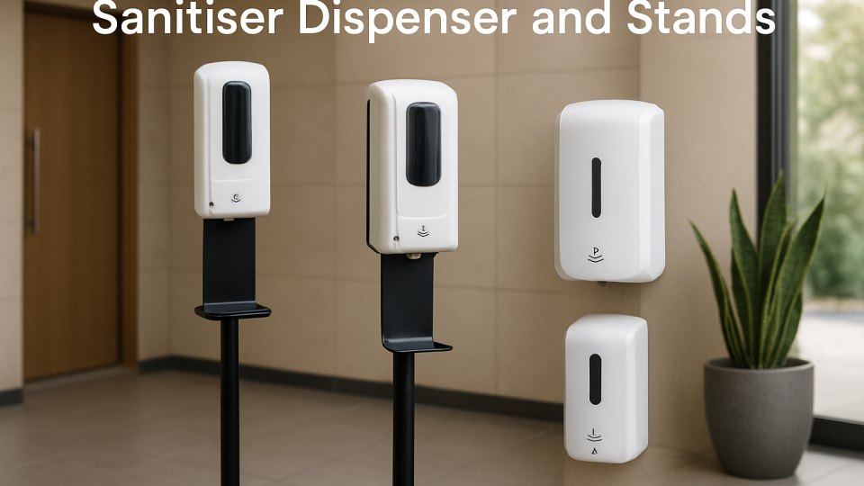 Sanitiser Dispenser and Stands