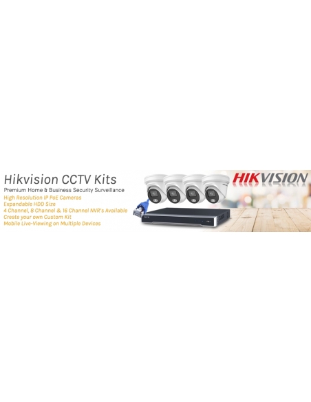 Hikvision 6MP CCTV Kits