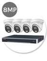 HIKVision 8MP 4K CCTV Kits