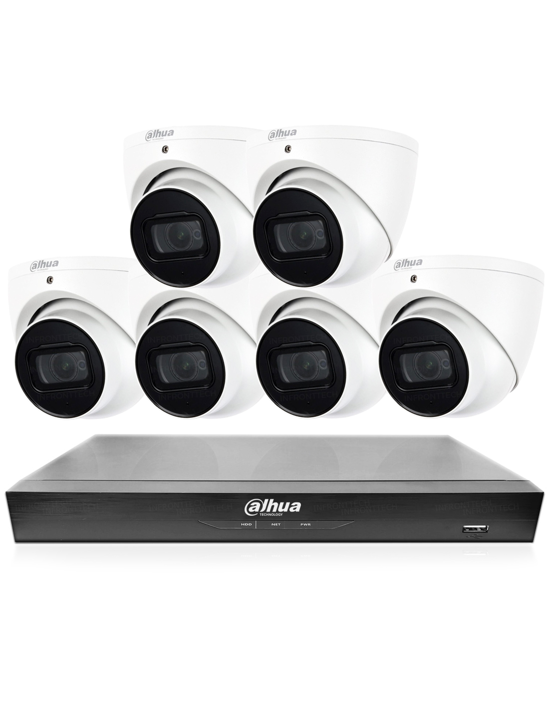 Dahua WizSense AI 8-Channel Surveillance Kit