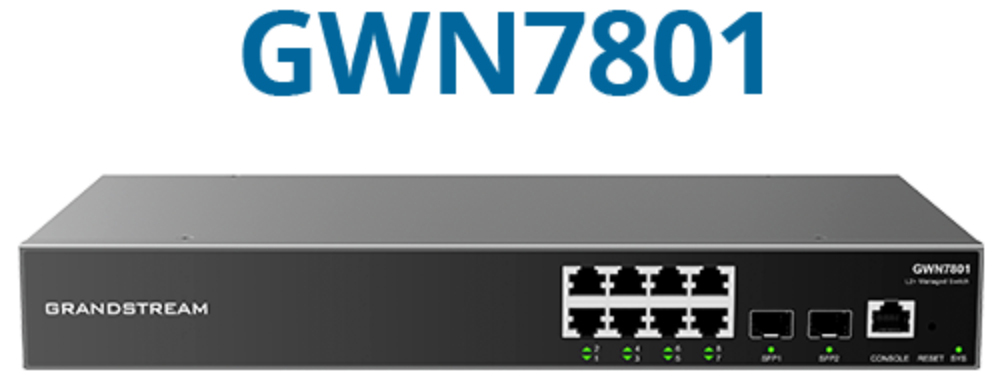 Grandstream GWN7801 Enterprise Layer 2+ Managed Switch