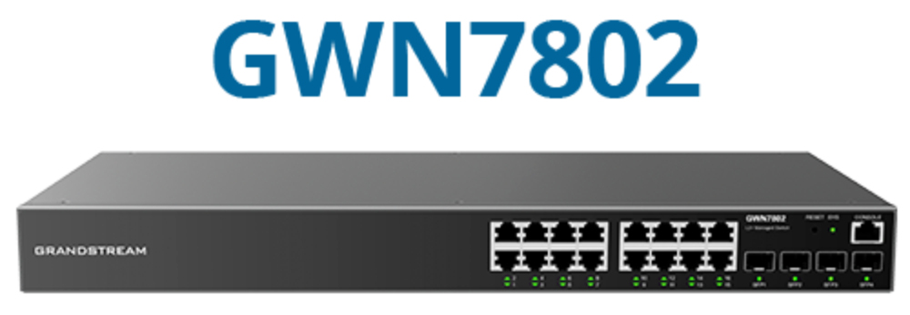 Grandstream GWN7802 Enterprise Layer 2+ Managed Switch