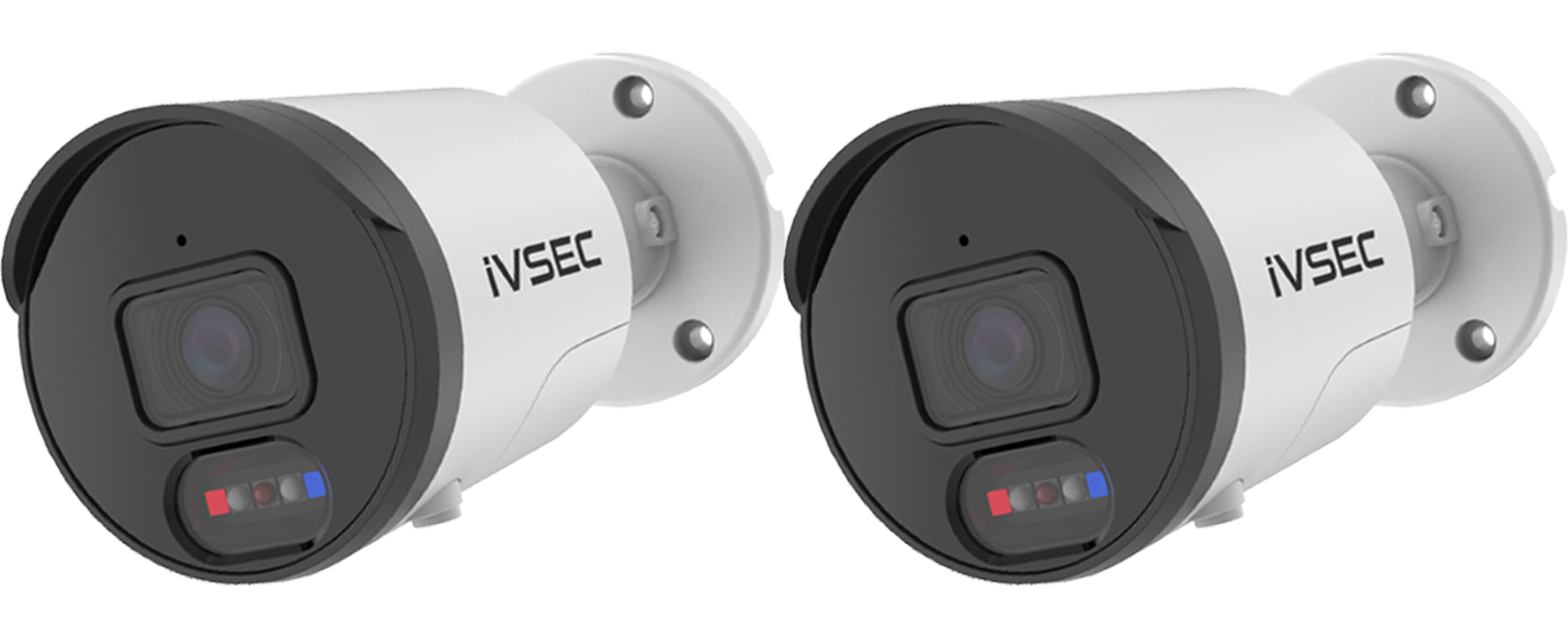 IVSEC IVNC-850B 4K AI Bullet | 2 Pack | Professional IP Security Camera