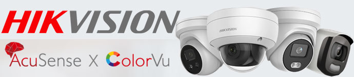 HIKVision Acusense colorVu accurate sensing technology