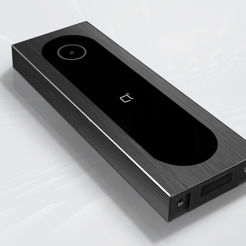 Akuvox A08S slim glass and aluminium access terminal