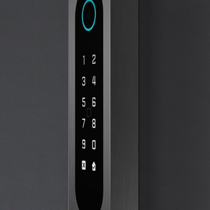 Akuvox A08S HID iCLASS surface-mounted on a wall