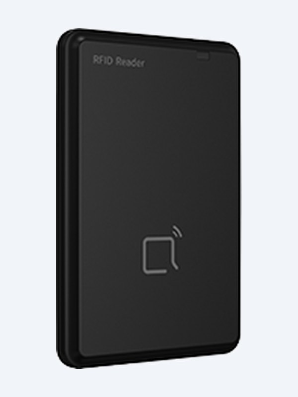 Akuvox ACR-CID01 desktop card reader angled view